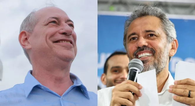 Ciro Gomes e Elmano de Freitas | Fotos: Reprodução/ Facebook e Governo do Ceará