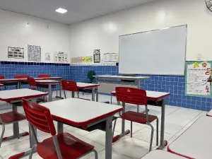 sala de aula em escola no crato