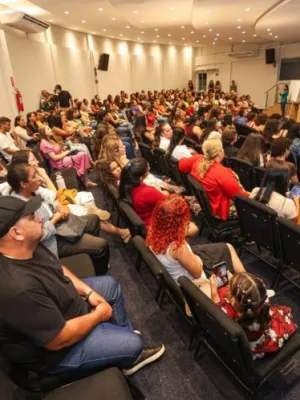 alunos em aula do programa capacita, em juazeiro do norte
