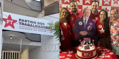 Nova sede do PT em Juazeiro do Norte fica localizado na Rua São Francisco, no Centro | Foto: PT Juazeiro