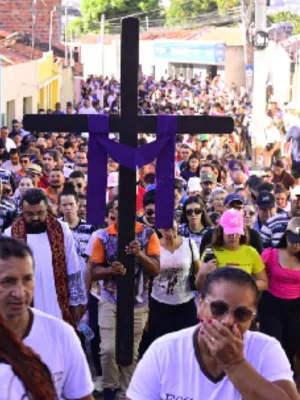 Caminhada ao Horto em Juazeiro do Norte.