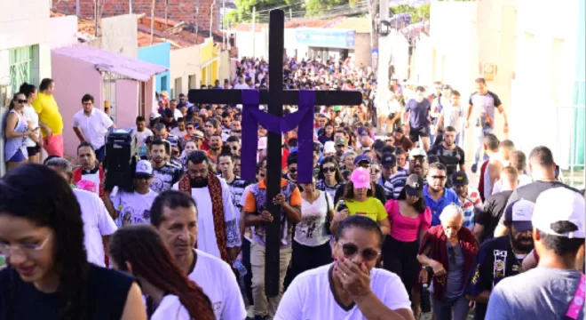 Caminhada ao Horto em Juazeiro do Norte.