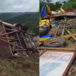 Acidente com caminhão de circo, em Caririaçu.