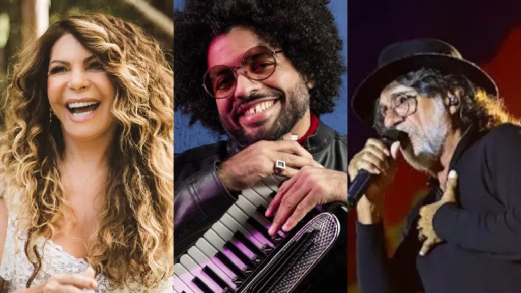 Elba Ramalho, Mestrinho e Luiz Fidélis