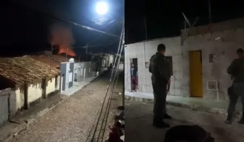 Mulher é presa após atear fogo na casa da própria mãe, em Altaneira