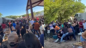 Briga generalizada em Milagres.