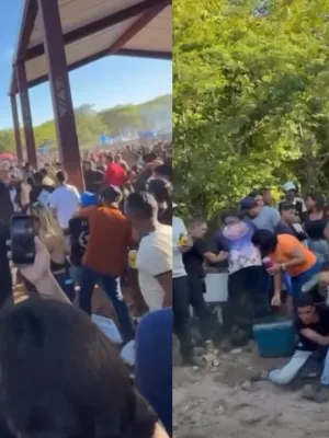 Briga generalizada em Milagres.