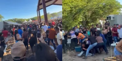 Briga generalizada em Milagres.