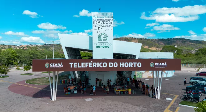 teleférico caminhos do horto, no cariri