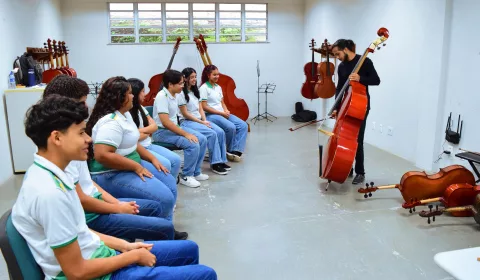 Escola Vila da Música, no Crato