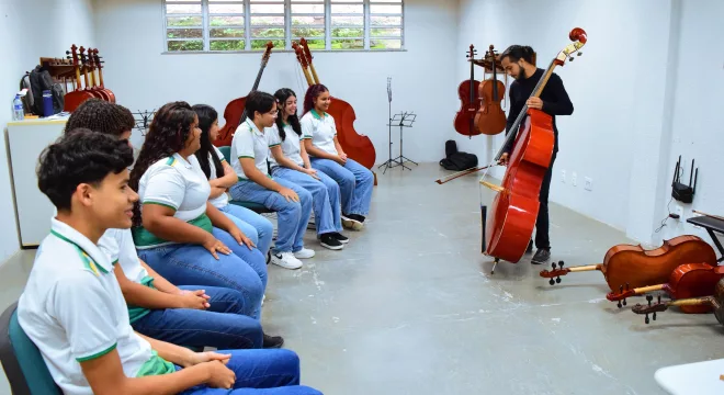 Escola Vila da Música, no Crato