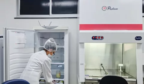 Banco de leite do Hospital São Vicente de Paulo, em Barbalha