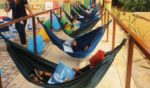 Projeto “Leia para uma Criança – Redário Literário” | Foto: Prefeitura de Farias Brito