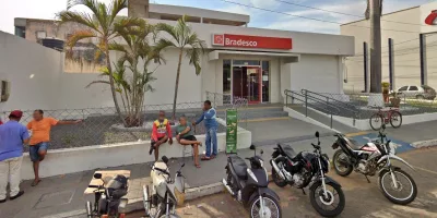 Agência do Bradesco, no Centro de Missão Velha | Foto: Google Street View