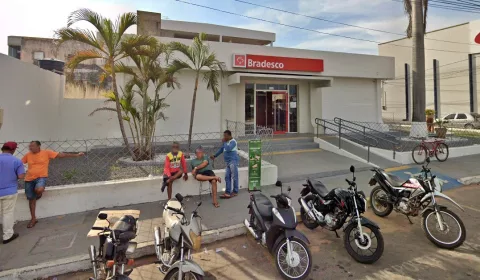 Agência do Bradesco, no Centro de Missão Velha | Foto: Google Street View