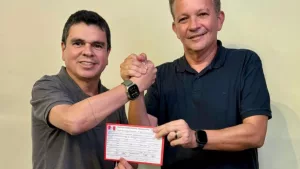 Chagas Vieira e André Figueiredo | Foto: Reprodução