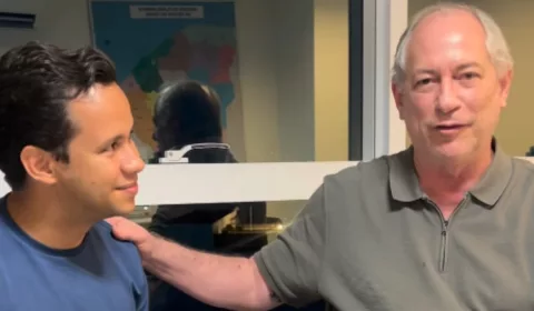 Felipe Vasques e Ciro Gomes | Foto: Reprodução