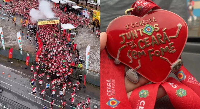 A iniciativa contou com provas para o público adulto, nas distâncias de três e cinco quilômetros