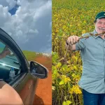 Eunício passou o feriado da Semana Santa na fazenda Santa Mônica, localizada entre os municípios de Corumbá de Goiás (GO) e Alexânia (GO).