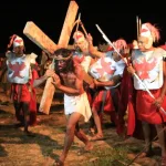 Espetáculo da Paixão de Cristo na Semana Santa em Barbalha.