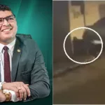 Roberto foi identificado por meio de imagens de câmeras de segurança instaladas. Ele se apresentou espontaneamente à Delegacia de Polícia Civil, onde prestou depoimento e foi liberado.