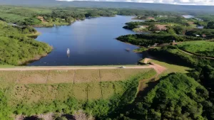 açude Thomás Osterne (Umari), no Crato